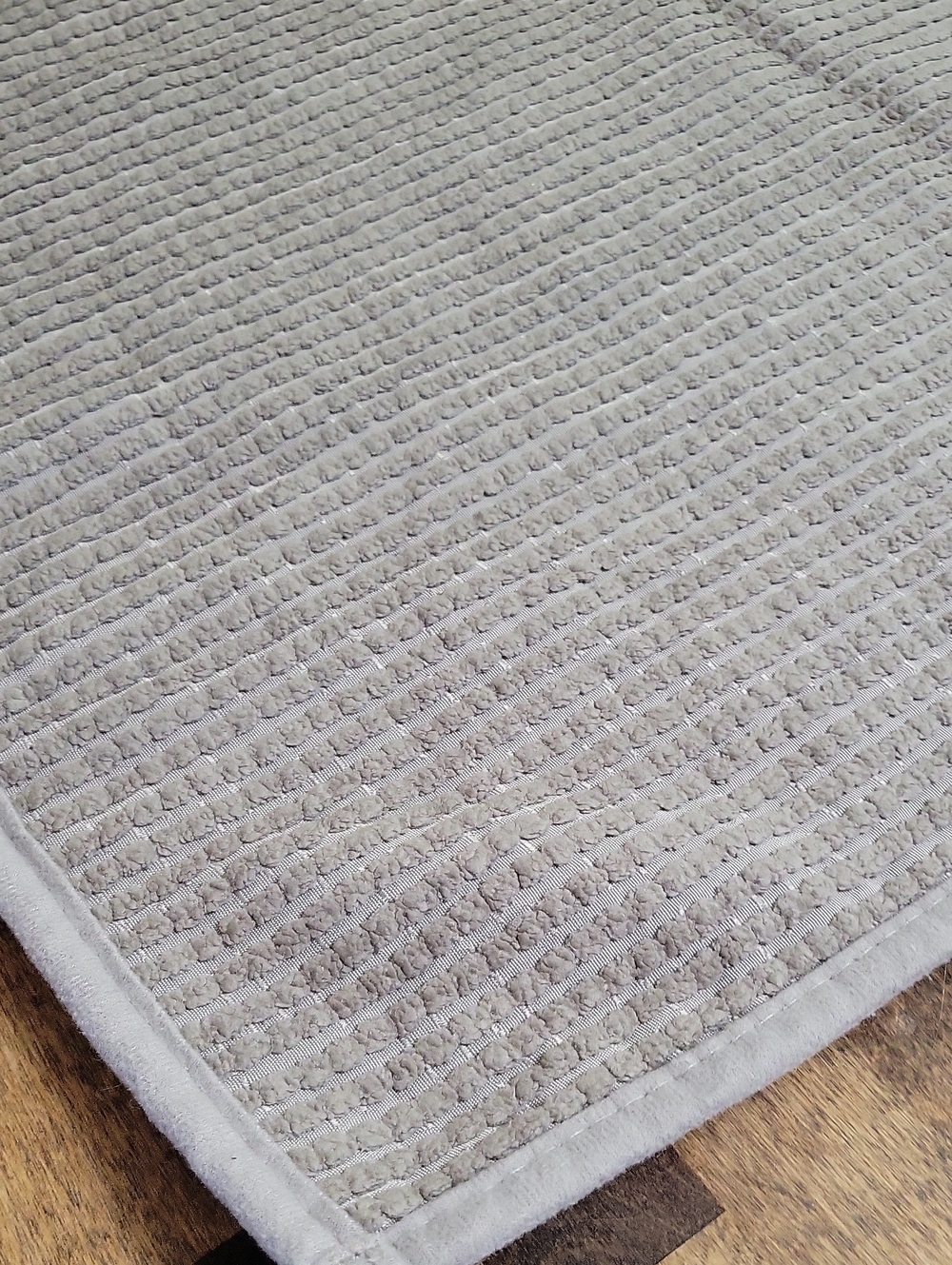 Room Essentials Light Gray Bath Rug Duo - Picture 9 of 10